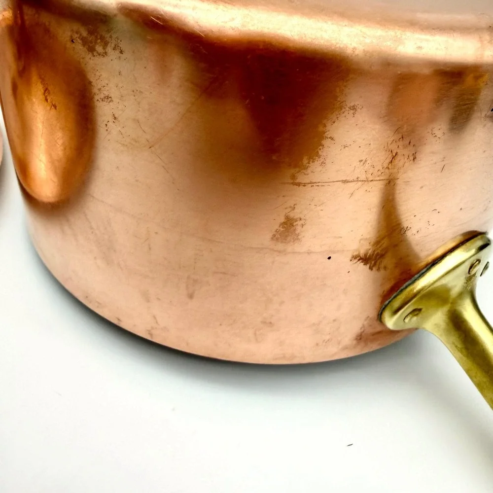 Paul Revere 1976 Limited Edition Copper Saucepan Pot With Lid Brass
